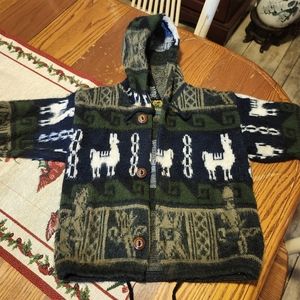 Vintage Ruminahui Wool Kid's Sweater